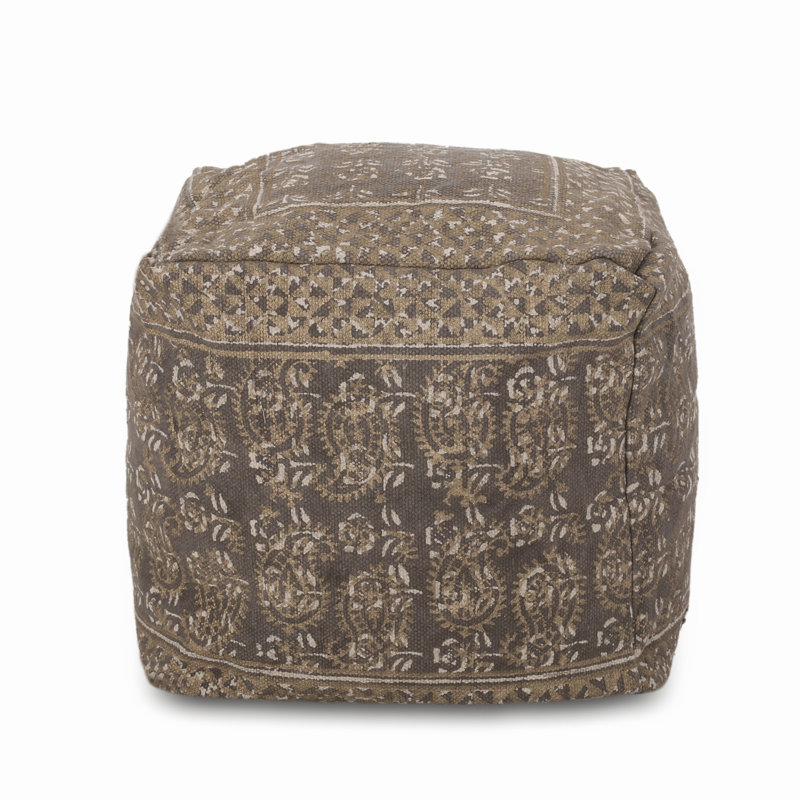 Derontae Upholstered Pouf