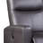 Deandre Top Grain Leather Power Motion Recliner with Metal Base
