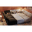 Canapé modulaire réversible en microfibre avec repose-pieds Braegan-87460187