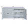 Armoire d'appoint 60 "avec 4 portes