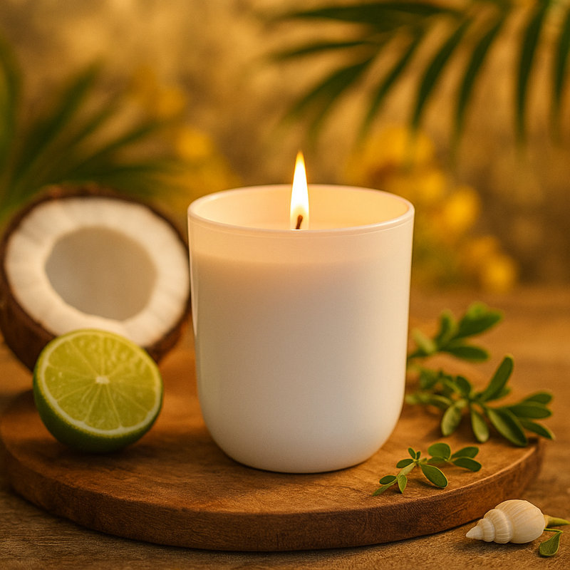 Nicola Spring  - Soy Wax Scented Candle - 130g - Coconut & Lime