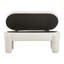Teddy Novelty Solid Colour Storage Footstool Ottoman