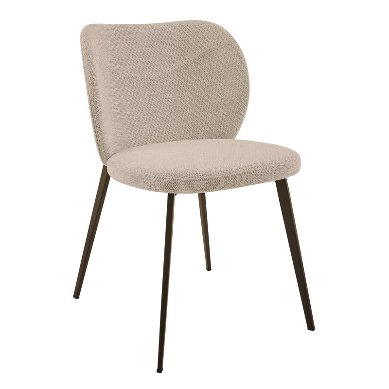 Chaise de salle à manger Granger, Beige, Brun