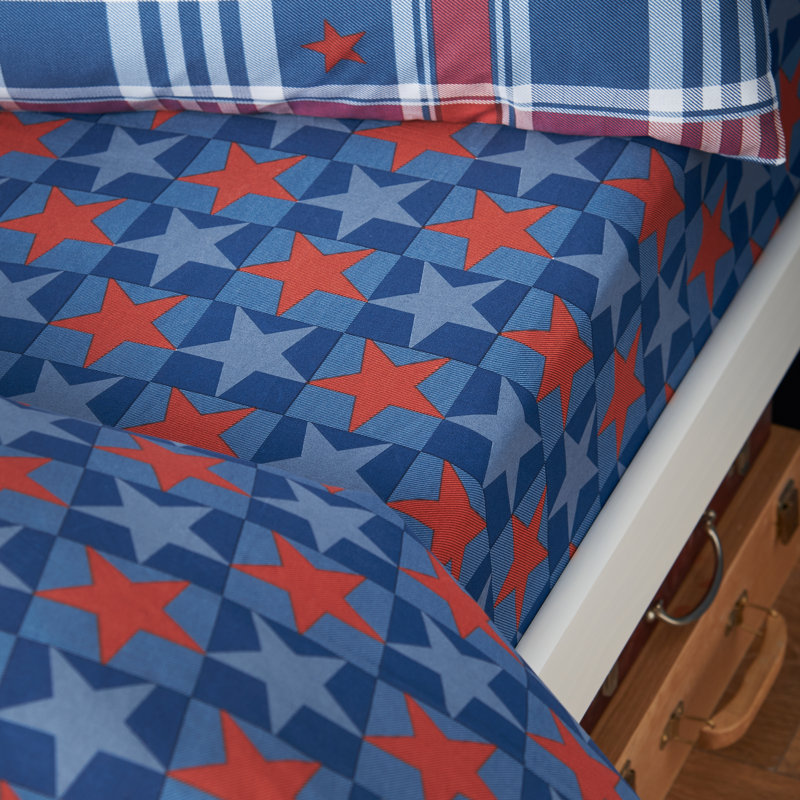 Cotton Blend Standard Fitted Sheet, Double