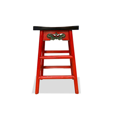 Tabouret de bar peint à la main