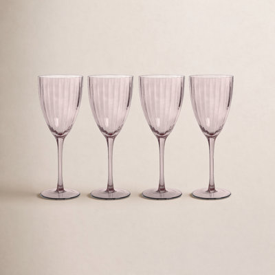 Boulder Optic White Wine Glasses