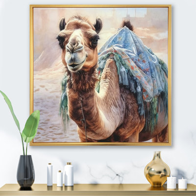 Camel Desert Nomad III sur toile