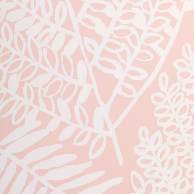 Arcadia Carrick 30' L x 27" W Wallpaper Roll, Petal