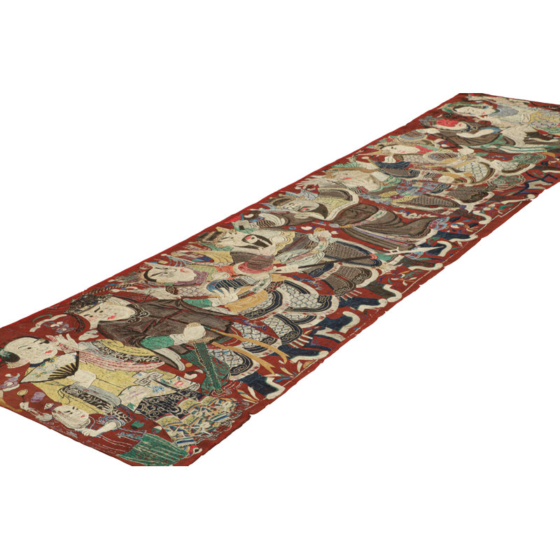 One-of-a-Kind 2'5x9'8 Hand Knotted Area Rug