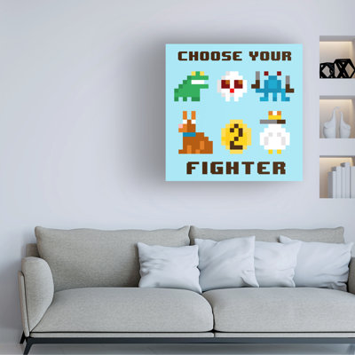 Trinx June Erica Vess Choose Your Fighter II Canvas Wall Art