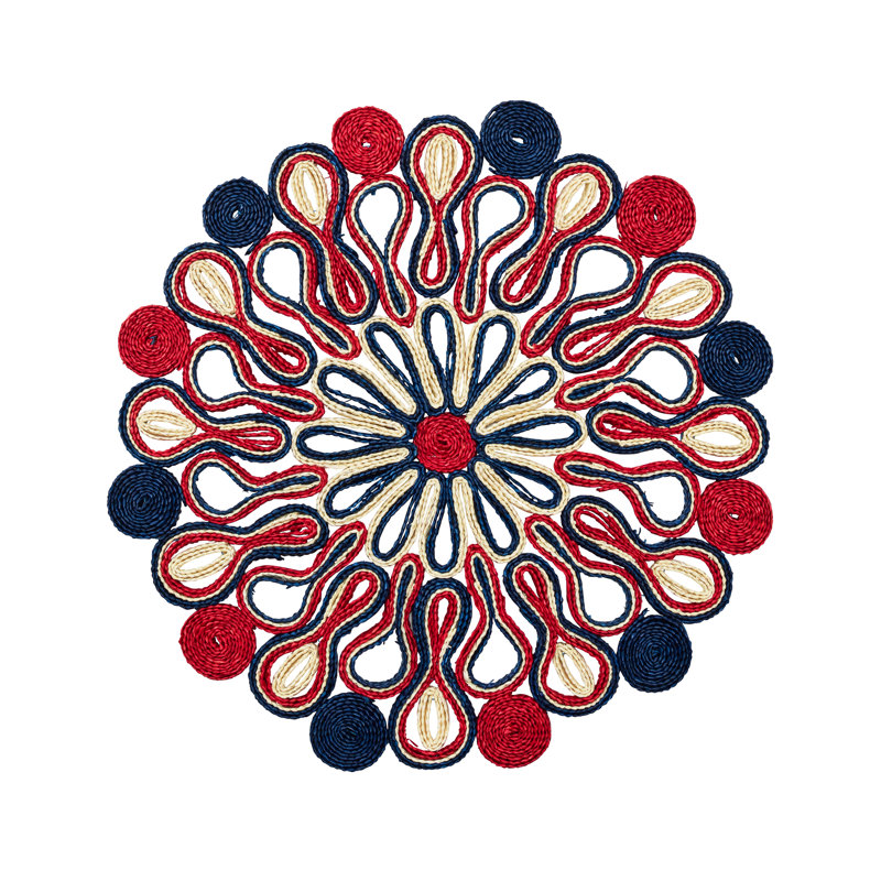 Marisol Placemat, Red/White/Blue