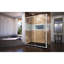 Cabine de douche rectangulaire sans cadre Flex l 60 po x P 36 po x H 74,75 po avec base incluse-25237117-25237040