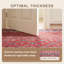 Tapis Montrose traditionnel à motif floral intégral, bleu marine, orange, or, vert, crème, ivoire, lavable à la machine, antidérapant, à poils courts, pour l'intérieur et l'extérieur, adapté aux animaux domestiques, idéal pour le salon, la chambre, la salle à manger, l'entrée, le couloir ou le bureau.-876091481