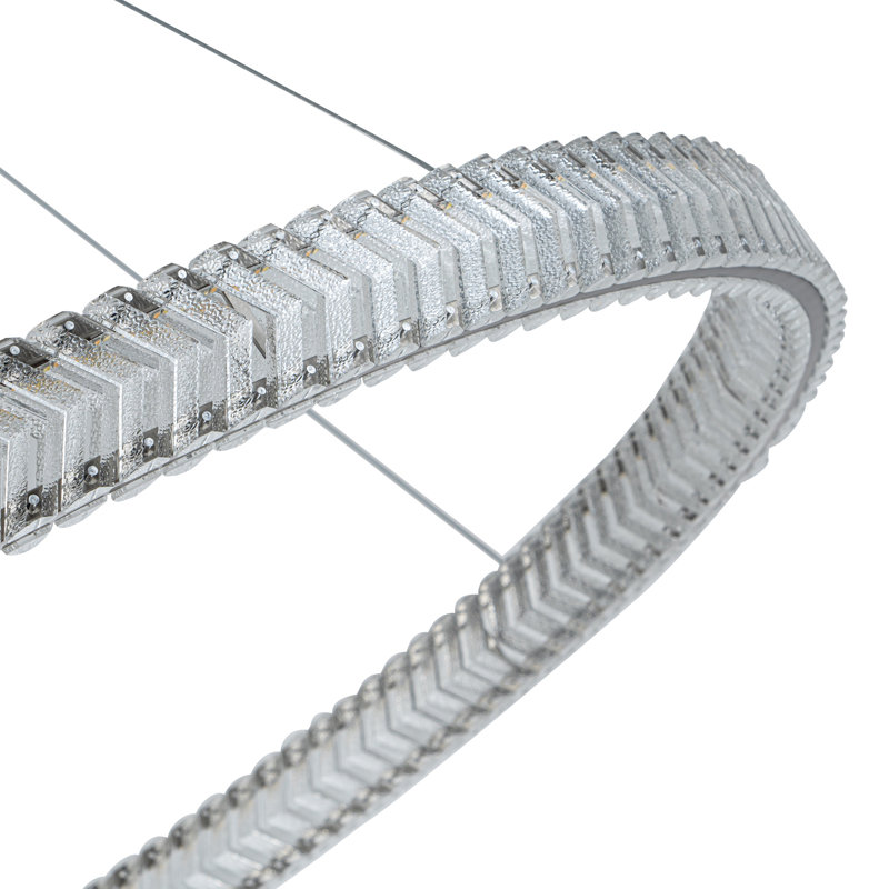 Pendentif - Nickel brossé - 39,37 po de diamètre., 39.37" W