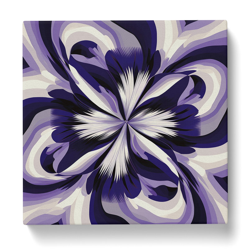 Iris Flower Op - No Frame Print