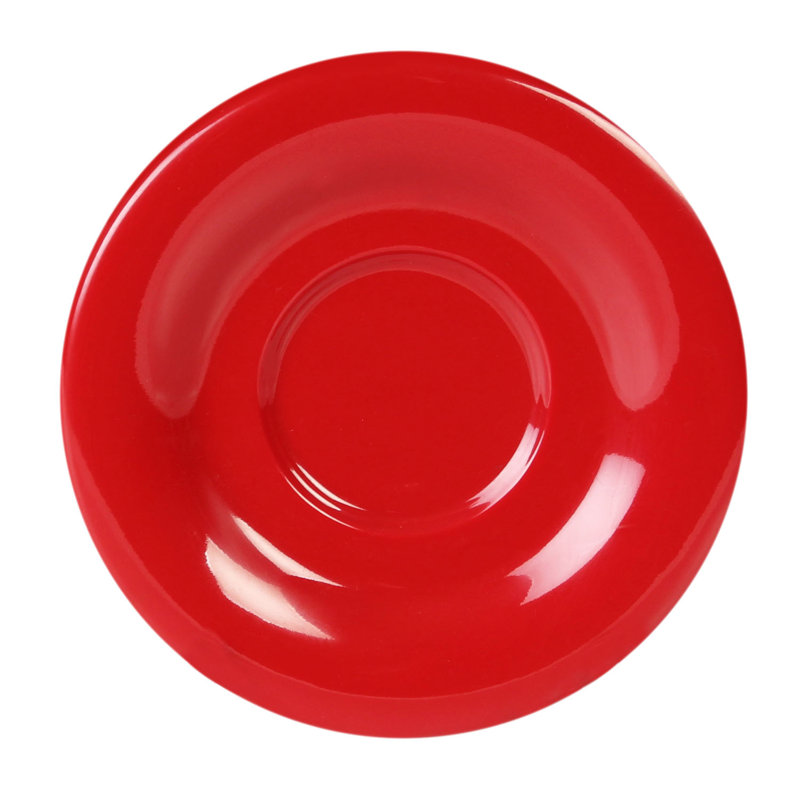 Soucoupe en mélamine 5,5 po , Rouge