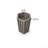 Hexagon Column Planter SM - Grey Brown-1943212909-1943212910