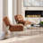 Adewunmi 26.38'' W Button Tufted Faux Leather Upholstered Armless Accent Lounge Chair (Set of 2)-1349639069