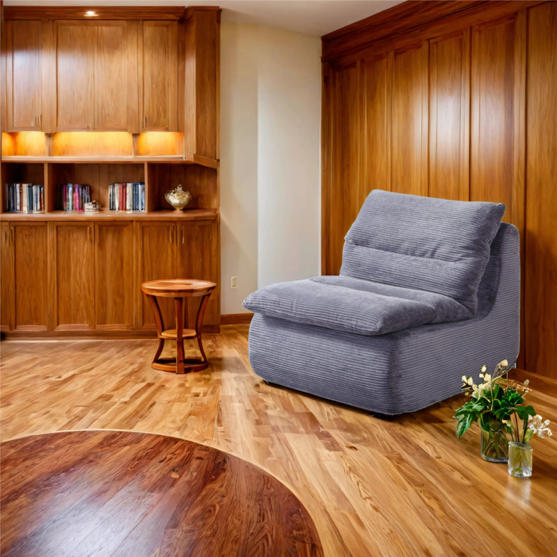 Fauteuil simple, Gris