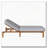 Outdoor Chaise Lounge Adjustable Patio Chaise-1163939831