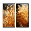 Golden Meadow Grass - ensemble de 2 reproductions d'art sur prairie-102578645-102578649