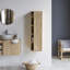 Typo Solid Wood Linen Cabinet