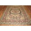 Rare Mid 19th Century Flat Woven Antique Floral Medallion Bessarabian Kilim Rug