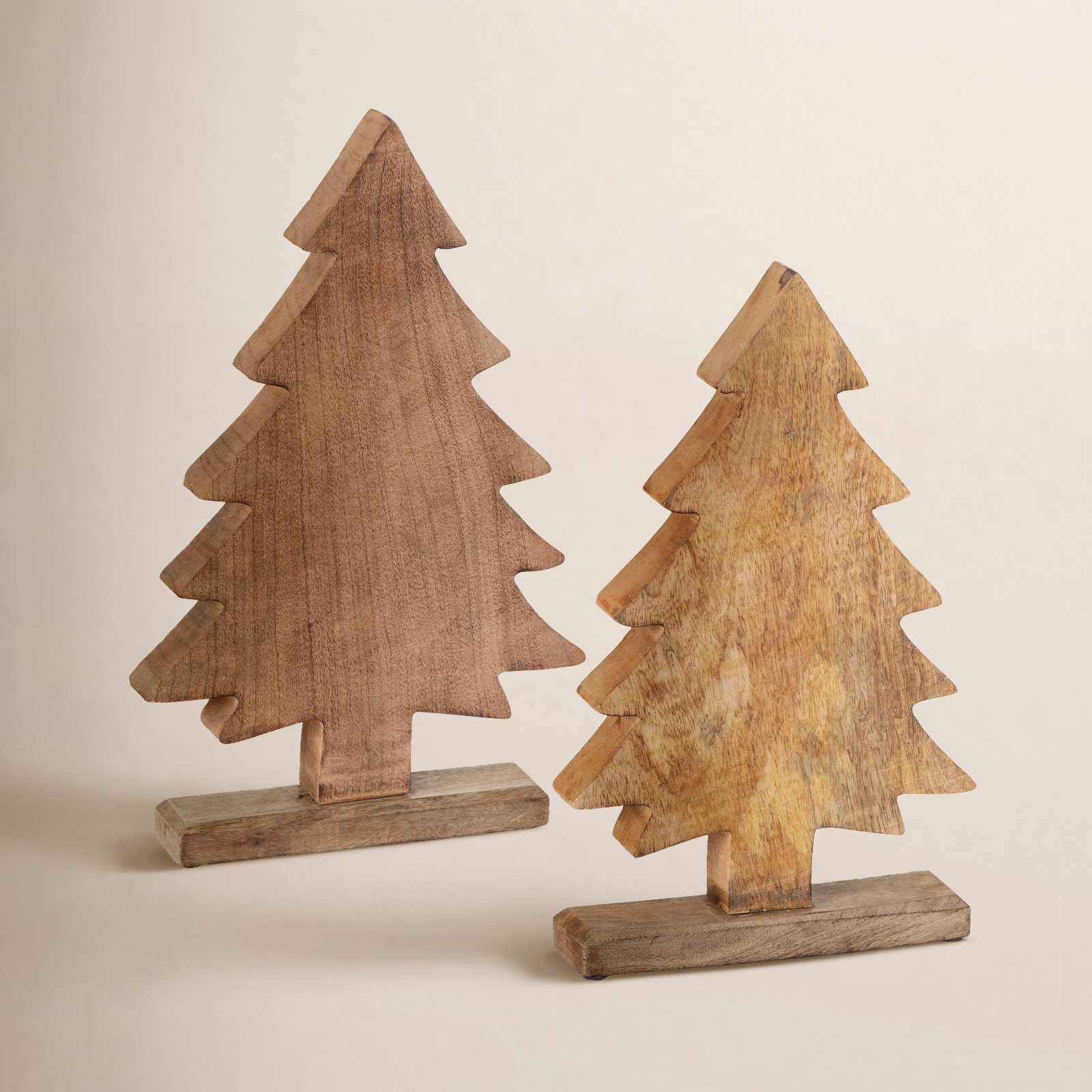 2 Piece Mango Large Tree Accents Set