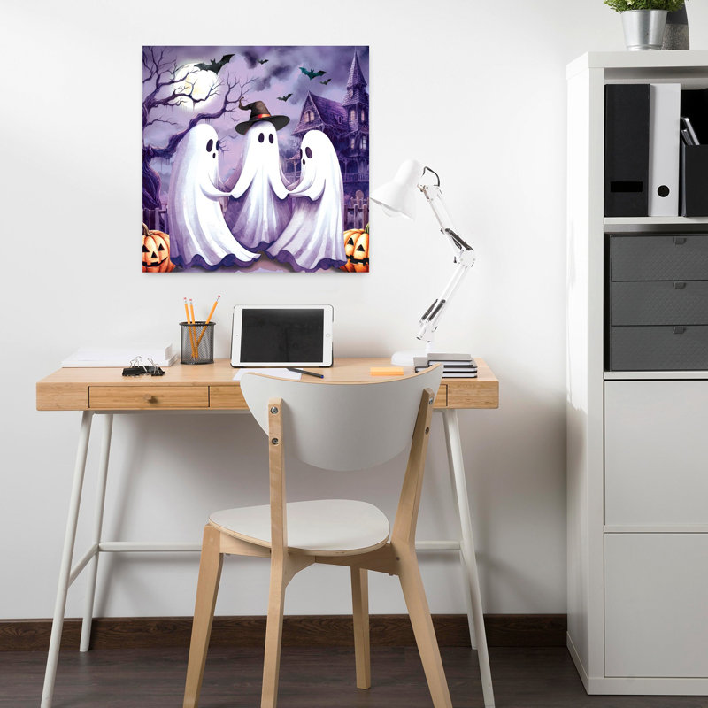 Arbre à chauve-souris contemporain abstrait, H 18 po x l 18 po