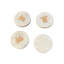 Ensemble de 4 sous-verres en marbre Sea Turtle