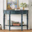 Console avec tiroir et tablette de style campagnard Farmhouse-1555237860