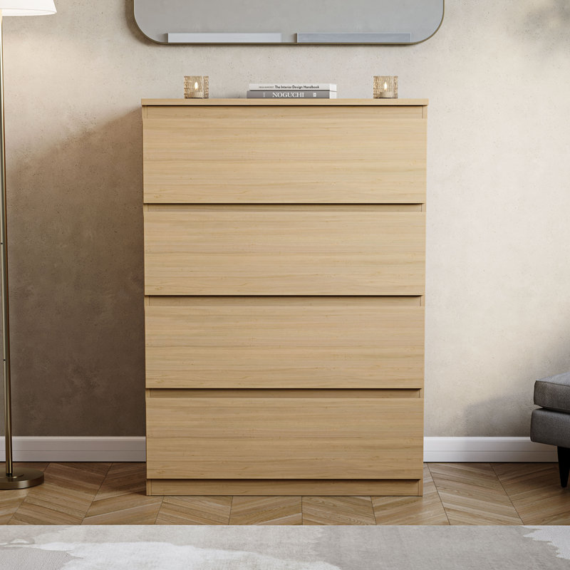 Cunha 4 Drawer 70Cm W Chest, Pine