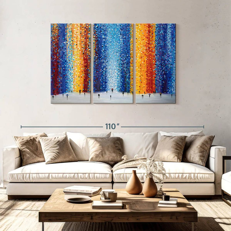 Avery Rainy Night, 48" H x 74" W
