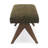45.5" Upholstered Solid Wood Leg Waterfall Bench-515577174