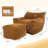Corduroy Fabric Bean Bag Chair-1453732524