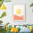 Simple Boho Sun I -Framed Print-501807293-501807271