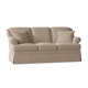 Connor 73" Rolled Arm Sofa with Reversible Cushions