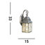 Casavant 32.5cm H Outdoor Wall Lantern