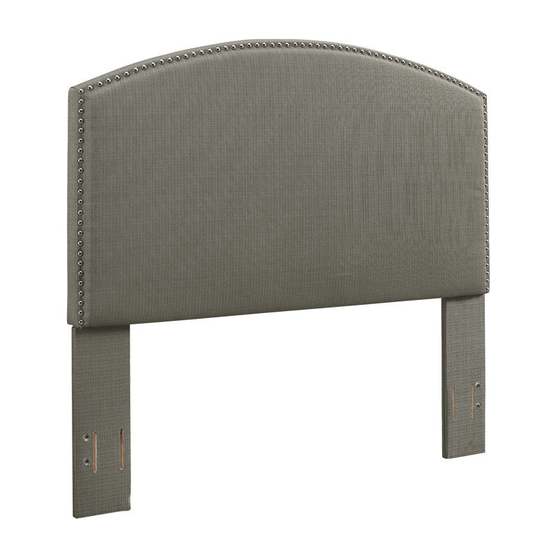 Benedict Upholstered Headboard, King/California King, Shadow Gray Linen