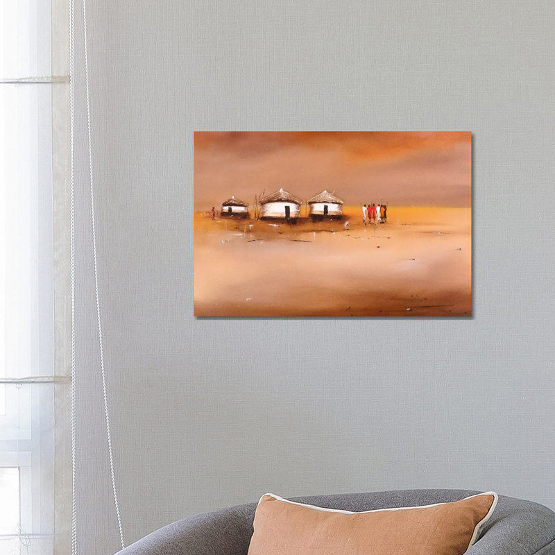 On The Waterfront IV by Jan Eelse Noordhuis - Wrapped Canvas Painting, 66.04 cm H x 45.72 cm W x 3.175 cm D