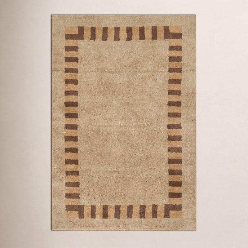 Sabrine Bordered Rug, Rectangle 5' x 8'