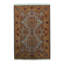 Wool Oriental Area Rug in Gold
