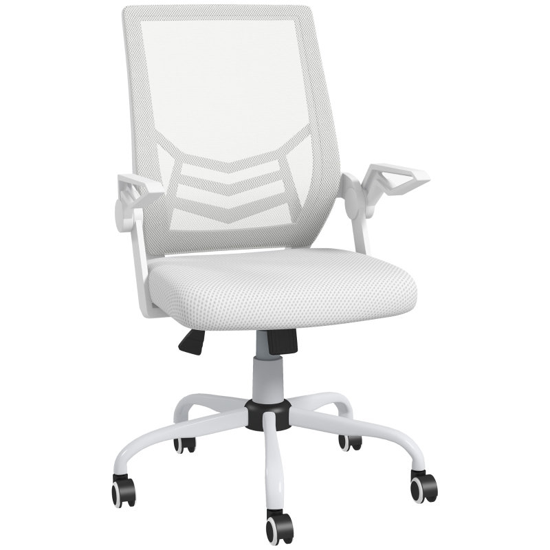 Brayden Studio Office Chair, White, White