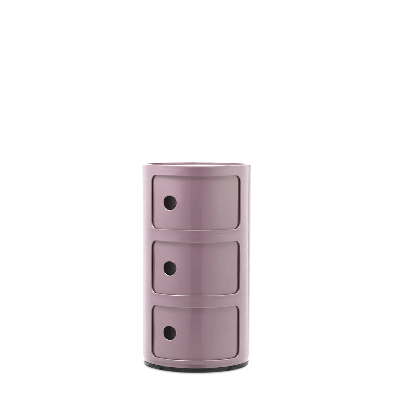 Componibili Storage Drawer, 3, Mauve