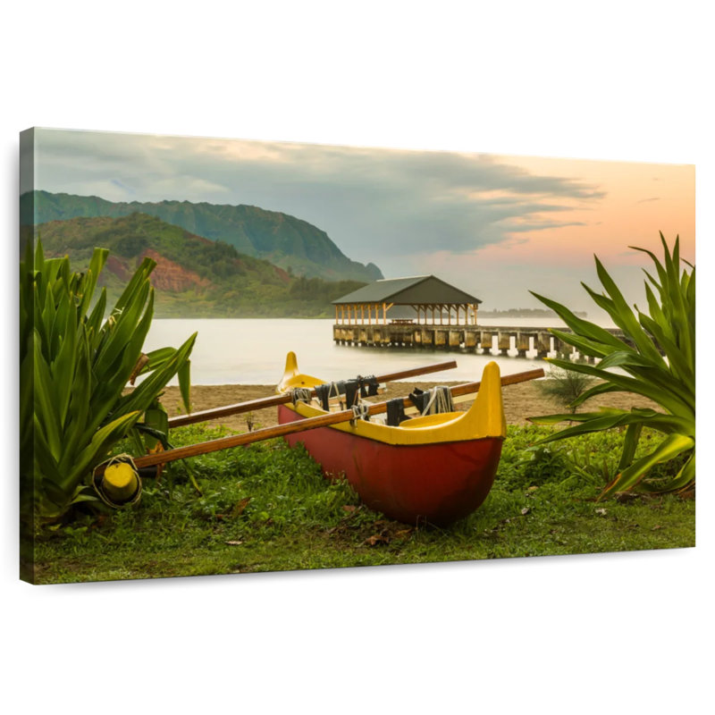 Mehar Hanalei Canoe, 26" H x 39" W