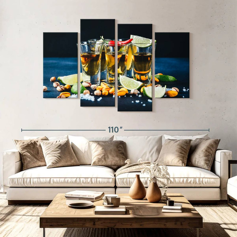 Yarlin Spicy Tequila Drink, 54" H x 84" W