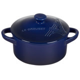 Le Creuset Stoneware 8 oz. Round Mini Cocotte with Lid