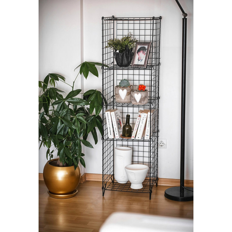 Baugus 37 cm H x 137.5 cm W Standard Bookcase
