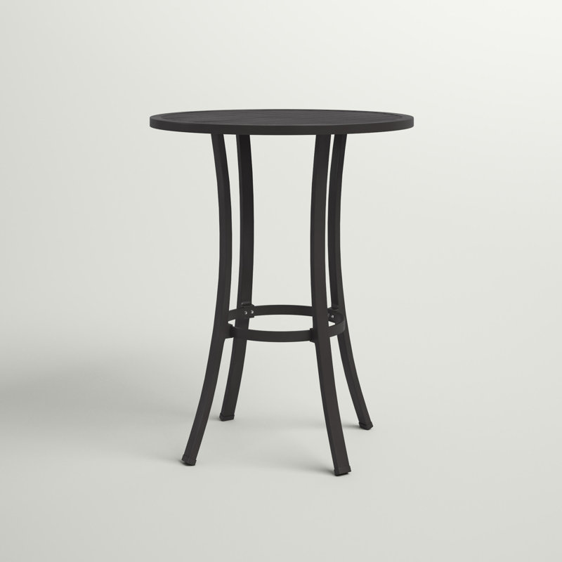 Table de bar en métal