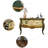 European decorative cabinet side cabinet